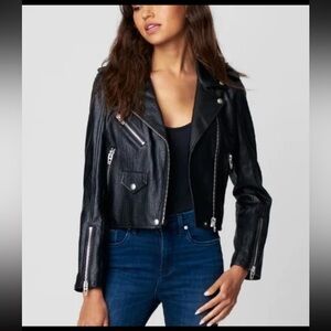 Free people BlankNYC Morning Gram Vegan Leather Moto Jacket